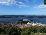 03. Pogled na Šibenik i šibenski kanal sa sv. Ivana